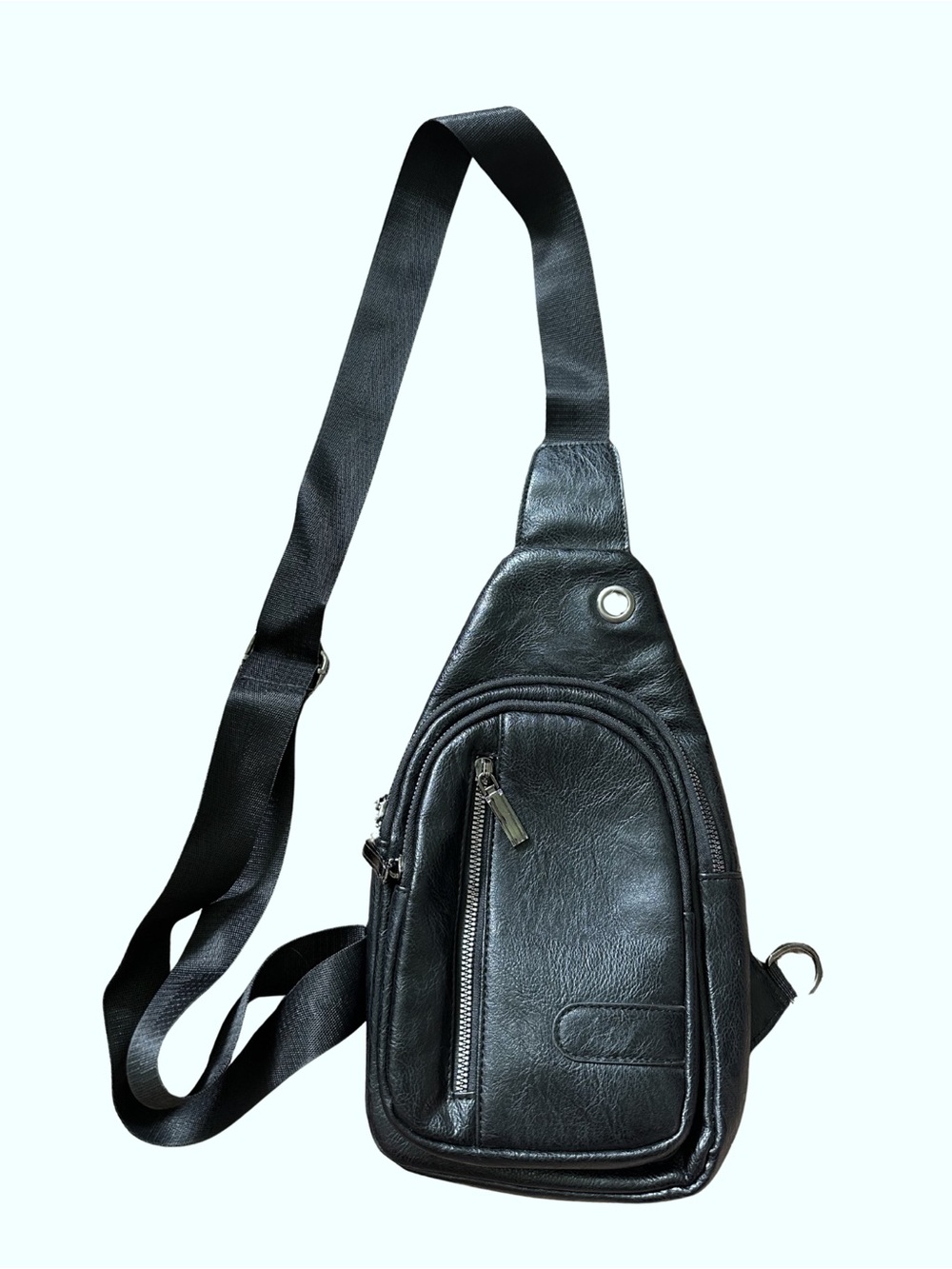 Black Crossbody Sling Bag for Women - Sleek Everyday Carry